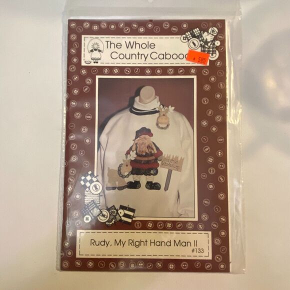 The Whole Country Caboodle 133 Pattern Rudy My Right Hand Man II Cozy Rustic - Picture 2 of 6